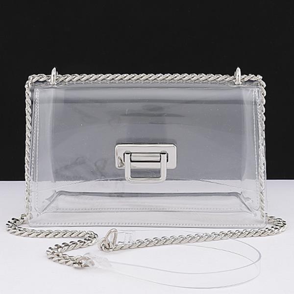 TRANSPARENT SHOULDER CROSSBODY BAG