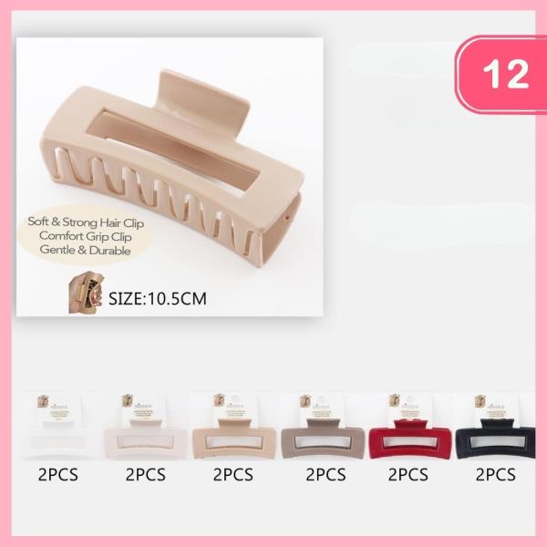 BIG HAIR CLAW CLIP (12 UNITS)