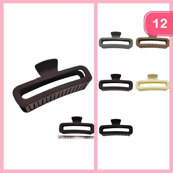MIXED HAIR CLAW CLIP (12 UNITS)