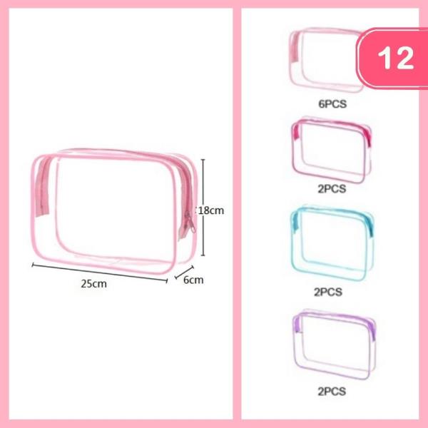 CLEAR POUCH (12 UNITS)