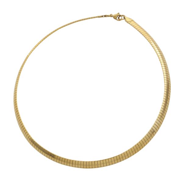 SDJ CLASSIC TEXTURED CHOKER NECKLACE