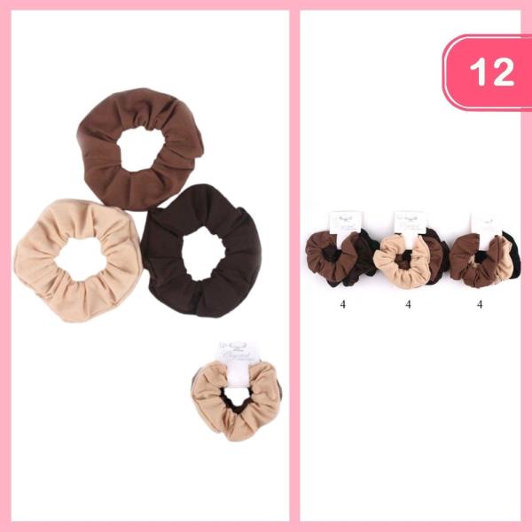 HAIR SCRUNCHIE (12 UNITS)