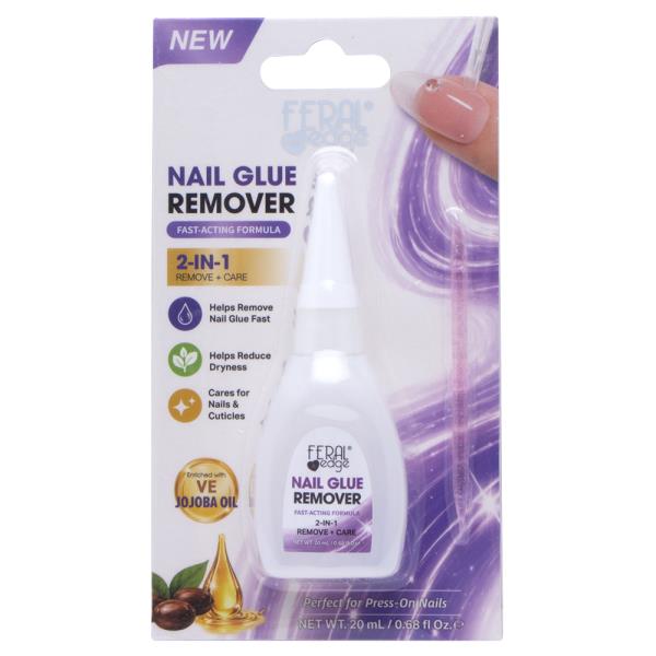 FERAL EDGE 2IN1 NAIL GLUE REMOVER (10 UNITS)